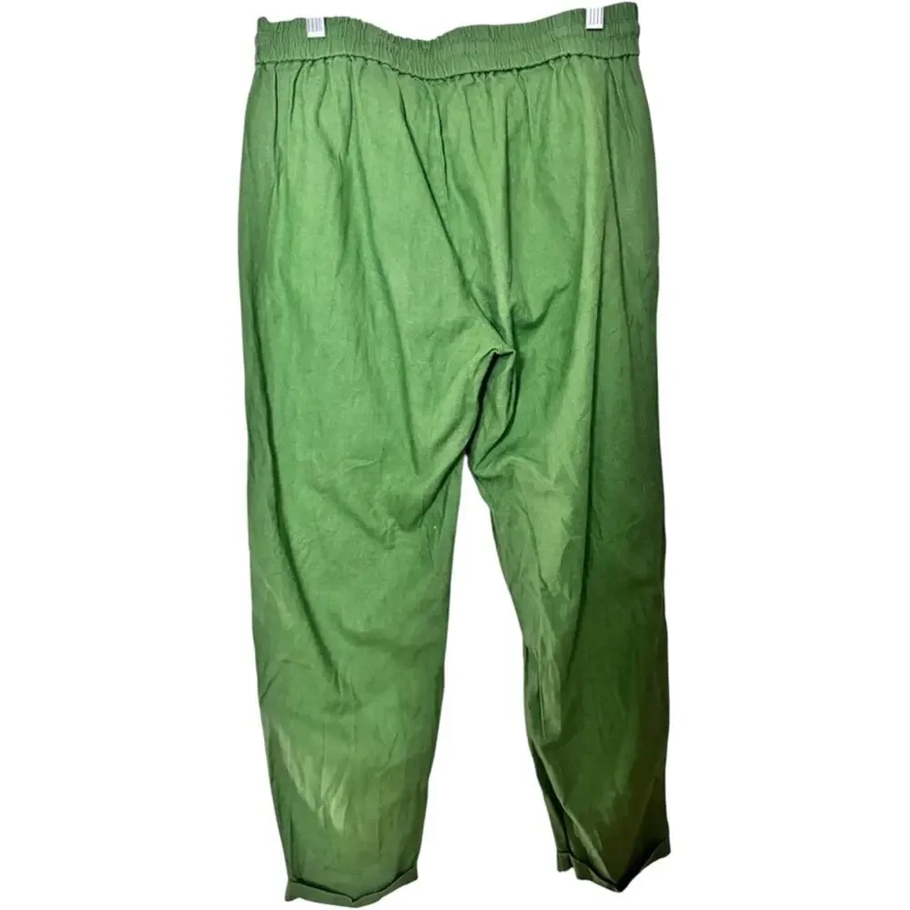 J. Crew Women's Draw String Cropped Pants Sz 4